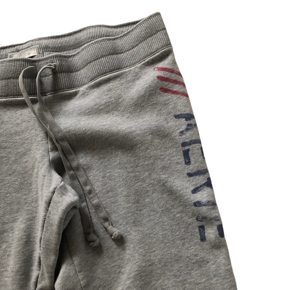 Aerie The Girly Crop Gray Fleece Lined Sweatpants Joggers - Picture 4 of 12